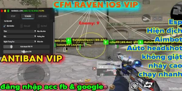 Hack HACK CFM RAVEN IOS